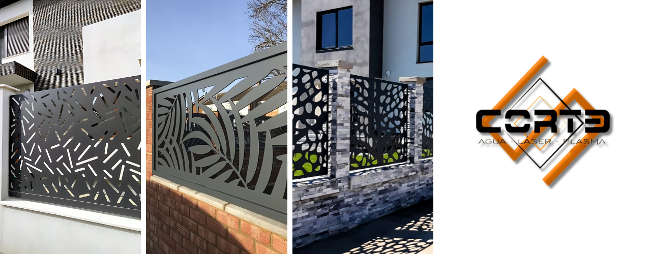 Diseño personalizado de celosías, letreros y cortes industriales para espacios únicos