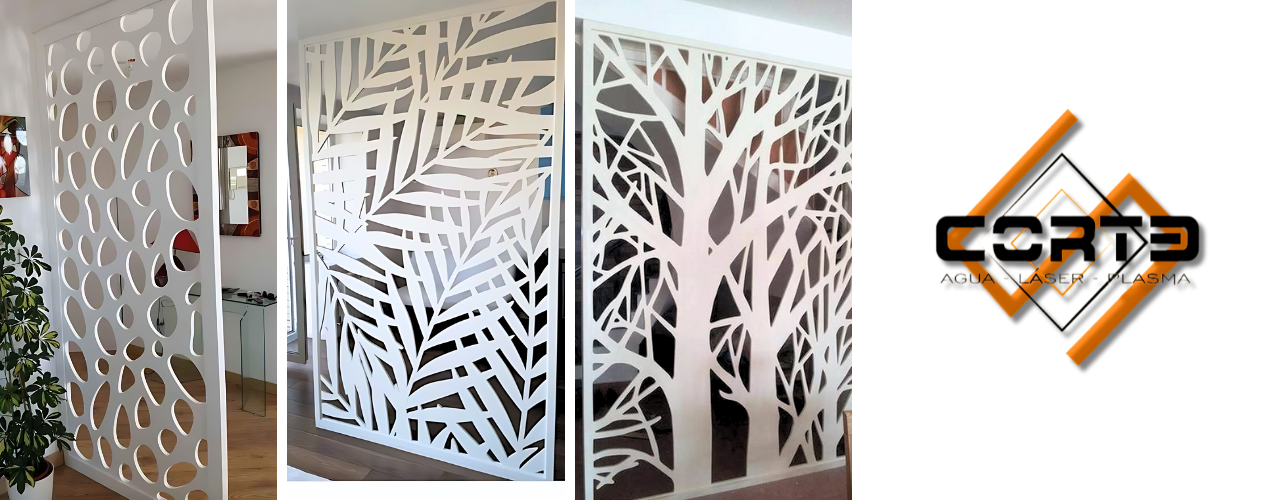 Diseño personalizado de celosías, letreros y cortes industriales para espacios únicos